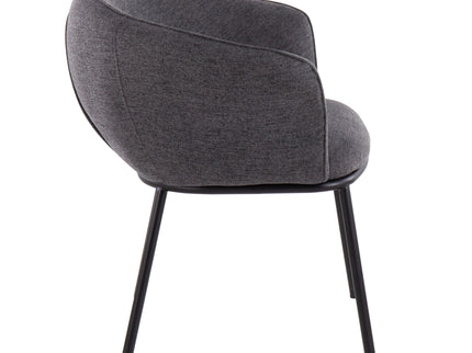 Ashland - Contemporary Chair - Black / Charcoal