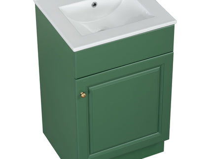 Bathroom Vanity With Sink, Cabinet With Adjustable Shelf