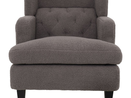 Upholstered Accent Chair Tufted Armchair For Living Room And Bedroom
