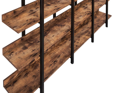 Vintage Industrial 5 Tier Bookcase