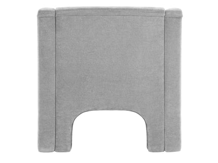 Barrel Accent Chair With Enclosed Arms