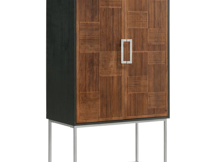 Washoe - 2 Door Bar Cabinet - Walnut
