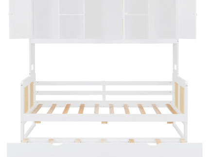Daybed And All In One Cabinet And Shelf