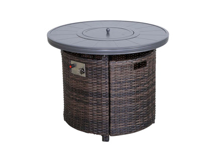 Outdoor Fire Pit Table With Lid
