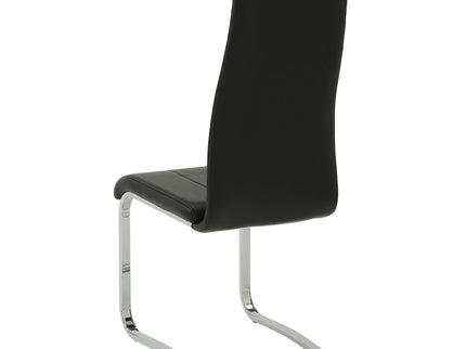 High Back Side Chairs Dining Chairs With Padded Upholstery (Set of 4)