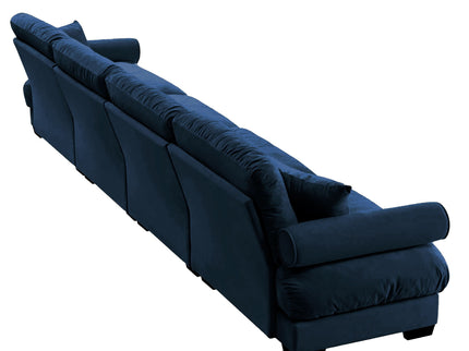 Super Comfort Oversized Modular Sectional Sofa, Deep Seat Convertible L Shaped Couch