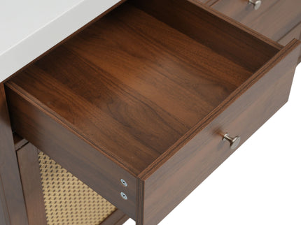 Bathroom Vanity With Sink, 5 Legs, Soft Close Drawers