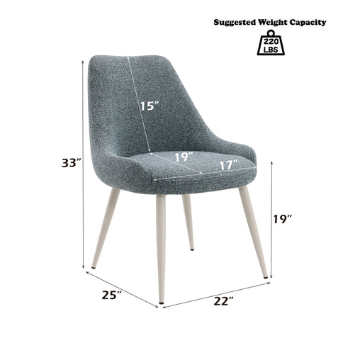 Table Side Chair - Light Blue