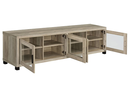 Heron - 4 Door TV Stand With Adjustable Shelving