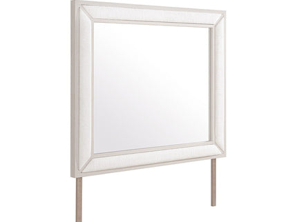 Ciara - Upholstered Mirror - Beige