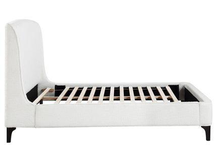 Theodore - Eastern King Wingback Bed - Ivory