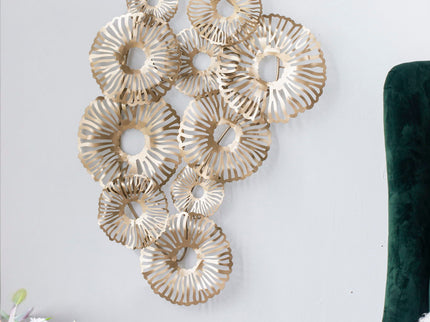 Iron Wall Art - Gold