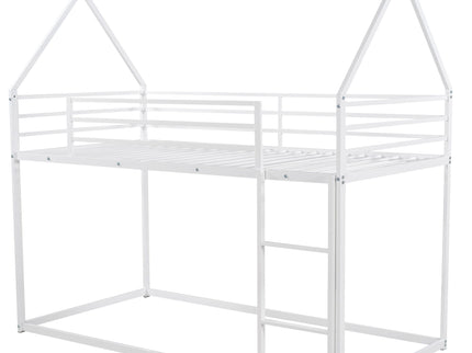 House Bunk Bed With Built In Ladder