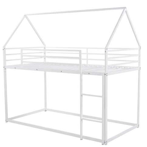 House Bunk Bed With Built In Ladder