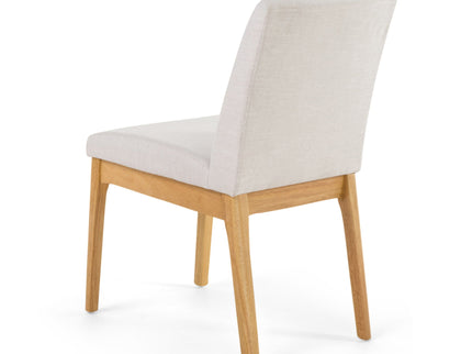 Contemporary Dining Chair SetWith Upholstered Fabric