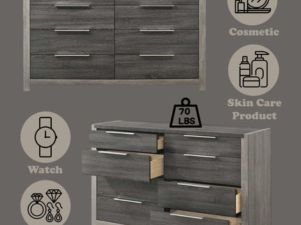 Jehoram - Dresser - Gray