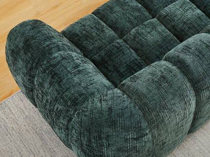 Modern Sofa With Piano Key Backrest