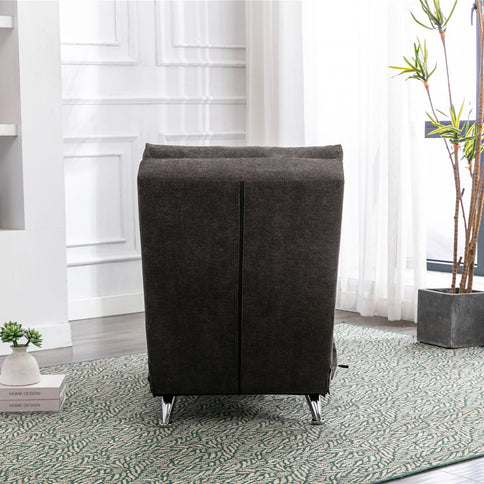 Massage Chaise Lounge Indoor With Remote Control, Ergonomic Electric Massage Lounger