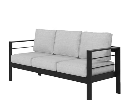All-Weather Patio Sofa & Cushions, 3 Seat Outdoor Couch