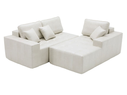 L - Shaped Corner Chaise Sofa Bed