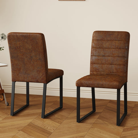 Oversized Square Design Dining Chairs For Home