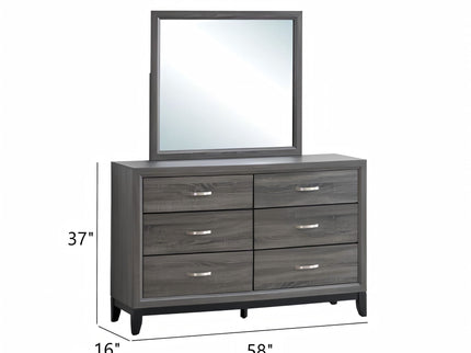 Glasgow - Dresser With 6 Drawers