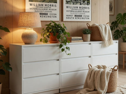 3 Drawer Nightstand, Bedroom Side Table