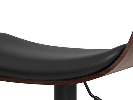 Archer - Adjustable Swivel Bar Stool - Black