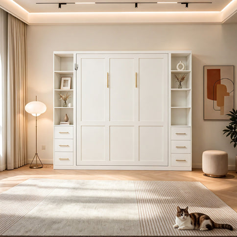 Folding Vertical Murphy Wall Bed