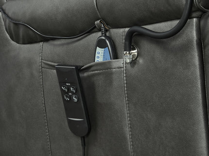 Recliner Chair With Phone Holder, Electric Power Lift Recliner Chair With 2 Motors Massage And Heat For Elderly, 3 Positions, 2 Side Pockets, Cup Holders