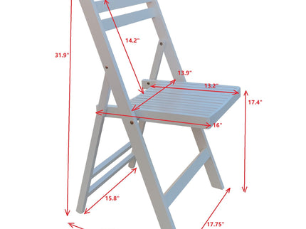 Folding Special Event Chair (Set of 4)
