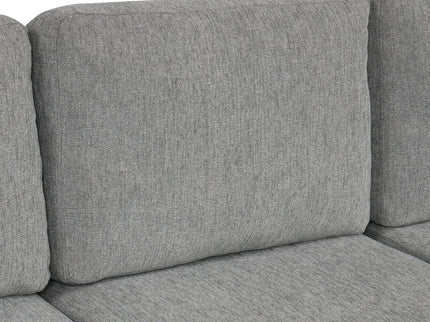 Modern 2 Seater Loveseat Sofa With Pull-Out Bed, Fabric, Built-In USB Ports & Cup Holders