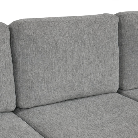 Modern 2 Seater Loveseat Sofa With Pull-Out Bed, Fabric, Built-In USB Ports & Cup Holders