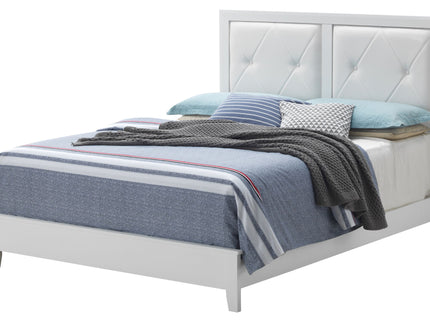 Padded Headboard Bed