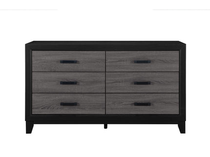 Soluto - Dresser - Gray / Black