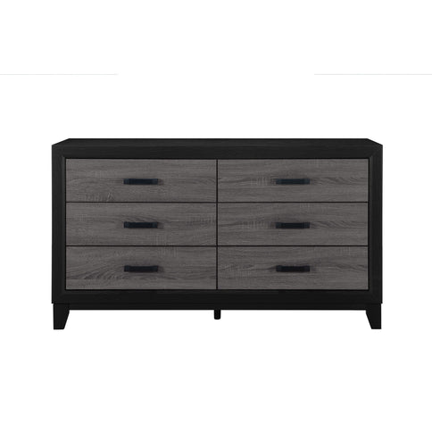 Soluto - Dresser - Gray / Black