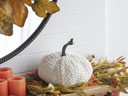 Weighted Pumpkin Ornament Decor For Holiday Harvest Festival Fall Festival & Thanksgiving