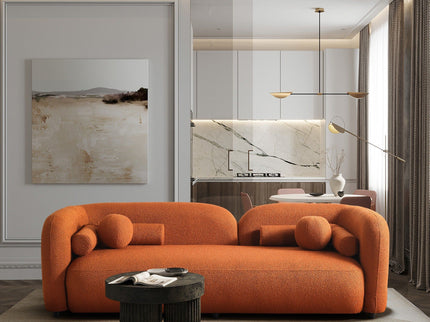 Donna - Japandi Style, Boucle Sofa