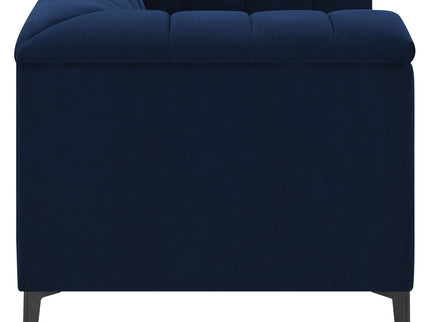Darci - Accent Armchair With Seating And Tapered Legs - Blue