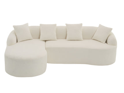Combined Sofa With 4 Pillows