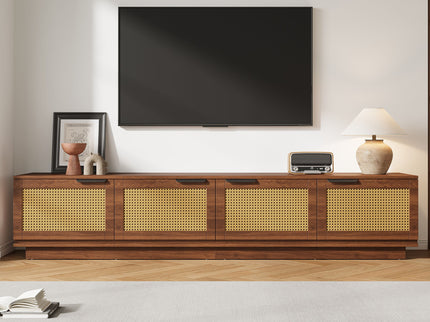 TV Stand, Media Console - Walnut