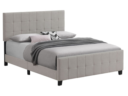 Destiny - Eastern King Panel Bed - Beige