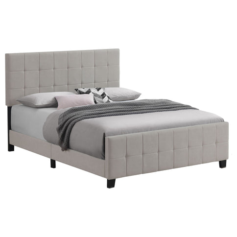 Destiny - Eastern King Panel Bed - Beige