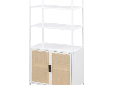 Kenneth - 3 Shelf Radio Weave Accent Cabinet