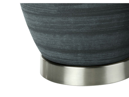 Lighting, Table Lamp, Ceramic, Contemporary - Blue