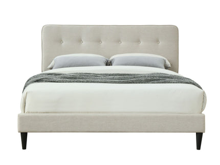 Upholstered Bed Compact With USB