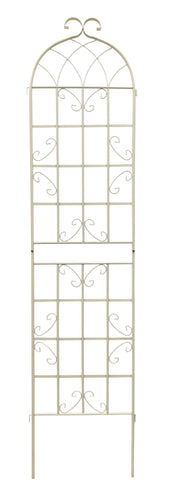 Metal Garden Rustproof Trellis For Climbing Plants Outdoor Flower Support
