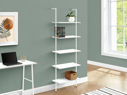 Etagere Bookcase Ladder 5 Tier For Office