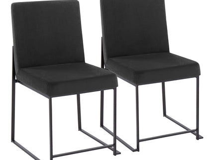 Fuji - Contemporary Modern Elegance With High Back Dining Chair (Set of 2)