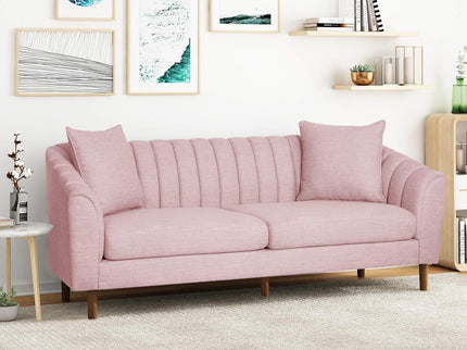 Contemporary 3 Seater Sofa With Accents